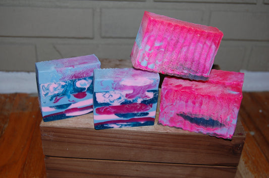 Cotton candy bar soap