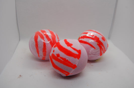 Grapefruit bellini bath bombs