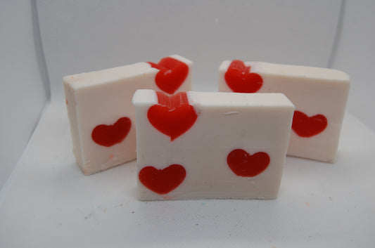 Classic heart bar soap